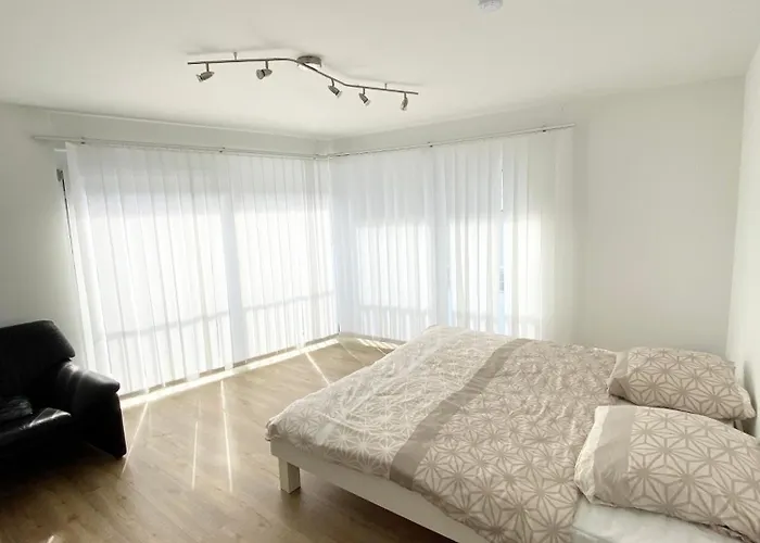 招待所 Modern One Bedroom + Bathroom Apartment, 10 Min From Basel 格伦扎克·威伦